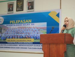 Gelar Pelepasan 61 Siswa, Ini Harapan Kepsek SMKN 1 HALTIM