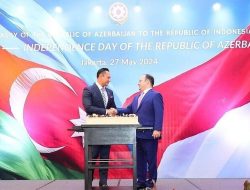 Menteri AHY Bicara Potensi Kerja Sama Indonesia – Azerbaijan dalam Peringatan Kemerdekaan ke-106 Republik Azerbaijan