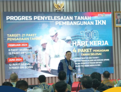 Selesaikan 4 Paket Pengadaan Tanah IKN dan Konsolidasi Tanah pada Korban Bencana Dalam 100 Hari Kerja Menteri AHY