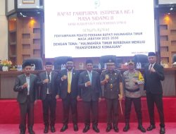 Kepala Kantor Pertanahan Kabupaten Halmahera Timur Menghadiri Rapat Paripurna Istimewa I DPRD Kabupaten Halmahera Timur