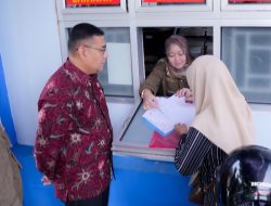 Wamen Ossy Imbau Jajaran Lakukan Pengelolaan Pertanahan yang Teliti dan Tepat, Tinjau Kantah Kabupaten Kendal