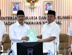 Menteri ATR/Kepala BPN Siap Dukung dalam Percepatan Sertipikasi Tanah, Rencana Pembangunan Sekolah Rakyat oleh Pemerintah