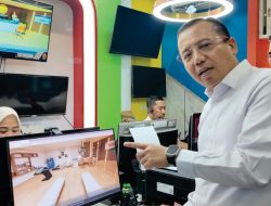 Tinjau Kantah Virtual Kota Tangerang, Staf Ahli Bidang Teknologi Informasi : Benar-benar Digital Twin