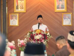 Ajak Tokoh Agama Kawal Sertipikasi Tanah Wakaf, Menteri Nusron Saksikan Penandatanganan MoU di Lampung