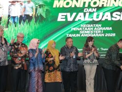 Pentingnya Penataan Akses demi Peningkatan Taraf Hidup Masyarakat, Wamen Ossy Buka Monev Penataan Agraria Semester I 2025