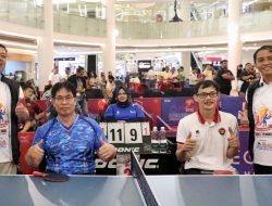 Sampaikan Semangat Kesetaraan Atlet Disabilitas, Menteri Nusron  Buka Acara Table Tennis Championship