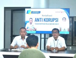 Sosialisasi Anti Korupsi di Lingkungan Kantor Pertanahan Kabupaten Halmahera Timur