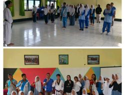 Tingkatkan Pengembangan Siswa,  SMK Negeri 1 Halmahera Timur Gelar Latihan Taekwondo