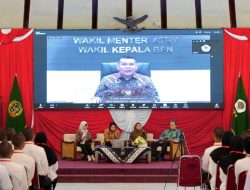 Wamen Ossy Titip Tiga Nilai yang Perlu Dipedomani Taruna/i STPN, STPN Bentuk Karakter dan Kepemimpinan