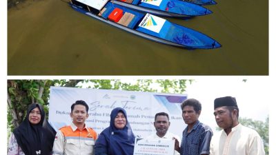 PT Position Serahkan Bantuan Alat Tangkap Ikan Kepada Kelompok Nelayan Di Kecamatan Kota Maba