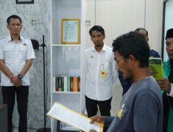 Pengambilan Sumpah Sertipikat Hilang Kantor Pertanahan Kabupaten Halmahera Timur