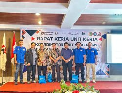 Pelaksanaan Rapat Kerja Koordinator Unit PT ANTAM Tbk. UBPN Maluku Utara, Dirangkaikan dengan Pembagian Sembako Kepada Pensiunan ANTAM