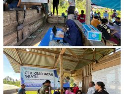 Jelang Peringatan HKN Ke 61, Puskesmas Buli dan PT Antam Gelar Pemeriksaan Kesehatan Gratis Bagi Petani Harmoni