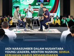 Jadi Narasumber dalam Nusantara Young Leaders, Menteri Nusron: Semua Kebijakan Harus Memanusiakan Manusia