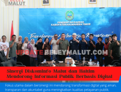 SINERGI DISKOMINFO MALUT DAN HALTIM MENDORONG INFORMASI PUBLIK BERBASIS DIGITAL