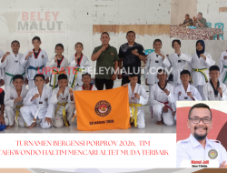 TURNAMEN BERGENSI PORPROV 2026, TIM TAEKWONDO HALTIM MENCARI ATLET MUDA TERBAIK