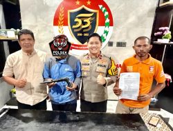 Polsek Maba Selatan Ringkus Pencuri Sapi Bersenjata Api Rakitan Kaliber 5.56