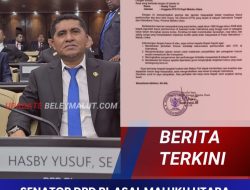 KAPOLRI DISURATI OLEH SENATOR DPD RI ASAL MALUKU UTARA, PENANGANAN KASUS PEMBUNUHAN DIPULAU HALMAHERA OLEH OTK