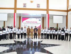 Bupati  Ubaid  Resmi Tutup  Lastsar CPNS Angkatan II & III Kabupaten Haltim