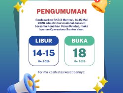 PENGUMUMAN LIBUR