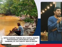KETUA KARANG TARUNA BULI KARYA, SOROTI PENCEMARAN LINGKUNGAN, AKIBAT TAMBANG PT. FHT DAN PT. SDA
