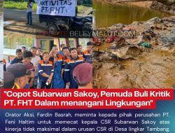 Copot Subarwan Sakoy, Pemuda Buli Kritik PT. FHT Dalam Menangani Lingkungan