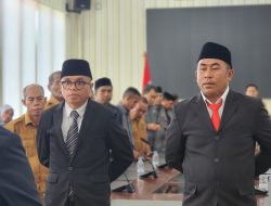 ​Tiga Pejabat Strategis dilantik, Bupati Ubaid Yakub Instruksikan Pembenahan Total Data Publik