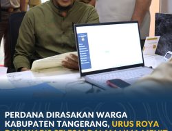 Perdana Dirasakan Warga Kabupaten Tangerang, Urus Roya dan Waris Selesai dalam Lima Menit