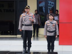 Polres Halmahera Timur Gelar Sertijab Kasat Reskrim, Wujud Penyegaran Organisasi dan Peningkatan Pelayanan Kepolisian