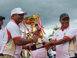 Bupati Ubaid Yakub Resmi Buka Rangkaian HUT ke-23 Halmahera Timur di Stadion Jiko Mobon