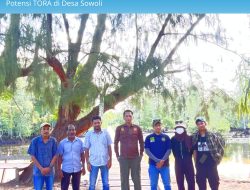 Percepat Pelaksanaan Reforma Agraria, Kantor Pertanahan Halmahera Timur Laksanakan Pengumpulan Data Potensi TORA di Desa Sowoli