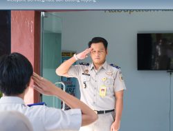 Pimpin Apel Pagi, Kepala Seksi Penataan dan Pemberdayaan Ajak Jajaran Terapkan Nilai MBG: Melayani, Berintegritas, dan Gotong Royong