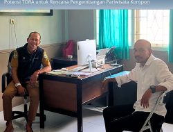 Kolaborasi Lintas Sektor, Tim GTRA Kantor Pertanahan Kabupaten Halmahera Timur Koordinasikan Potensi TORA untuk Rencana Pengembangan Pariwisata Koropon