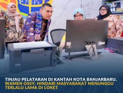 Tinjau PELATARAN di Kantah Kota Banjarbaru, Wamen Ossy: Hindari Masyarakat Menunggu Terlalu Lama di Loket