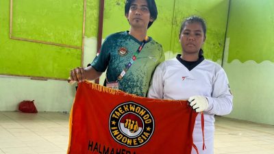 Hari Pertama Bertanding Cabor Taekwondo, Avrilen G Tamihiwu, Persembahkan Medali Emas Untuk Halmahera Timur
