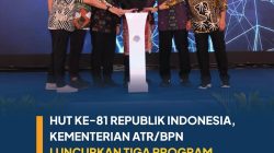HUT ke-81 Republik Indonesia, Kementerian ATR/BPN Luncurkan Tiga Program Transformasi Pelayanan
