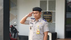 Bangun Budaya Kerja Berintegritas, Kasi Penataan dan Pemberdayaan Kantah Halmahera Timur Pimpin Apel Pagi