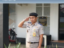 Bangun Budaya Kerja Berintegritas, Kasi Penataan dan Pemberdayaan Kantah Halmahera Timur Pimpin Apel Pagi