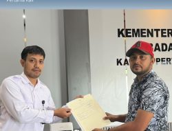 Perkuat Kepastian Hukum Kepemilikan Tanah, Kantah Halmahera Timur Laksanakan Penyerahan Sertipikat Permohonan Pertama Kali