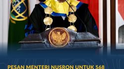Pesan Menteri Nusron untuk 568 Wisudawan/Wisudawati Politeknik Agraria STPN: Jaga Integritas di Mana pun Bekerja