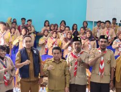 Anjas Taher Ajak Pramuka Haltim Ubah Pola Pikir dan Ciptakan Peluang Usaha